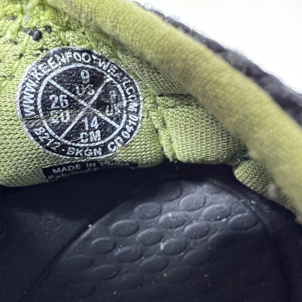 Keen Hybrid Sandal Newport H2 Black Green‎ Size 9 Little Kids